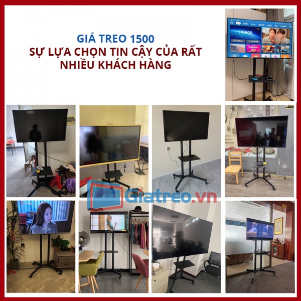 Giá Treo Tivi Di Động 1500 (32